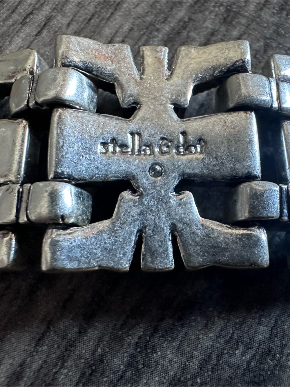 STELLA&DOT CASABLANCA ART DECO BRACELET EUC - Picture 7 of 7